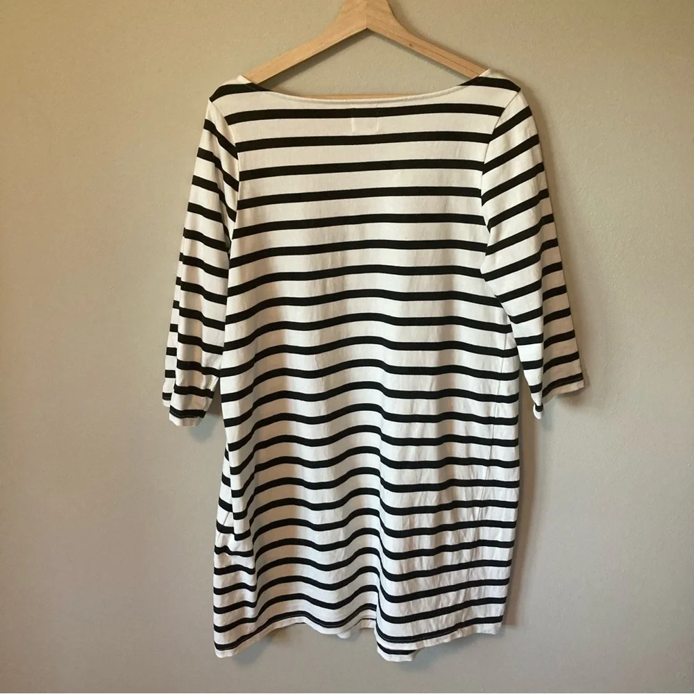 Nines by Hatch Striped Maternity Dress Large - Picture 4 of 5